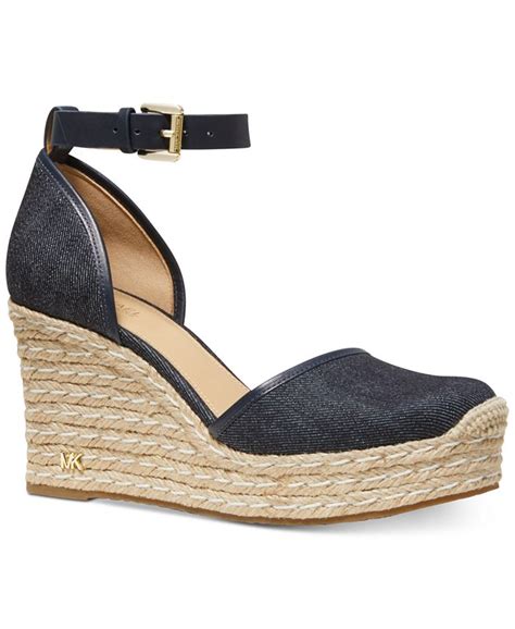 michael michael kors kendrick wedge|Michael Kors wedge sale.